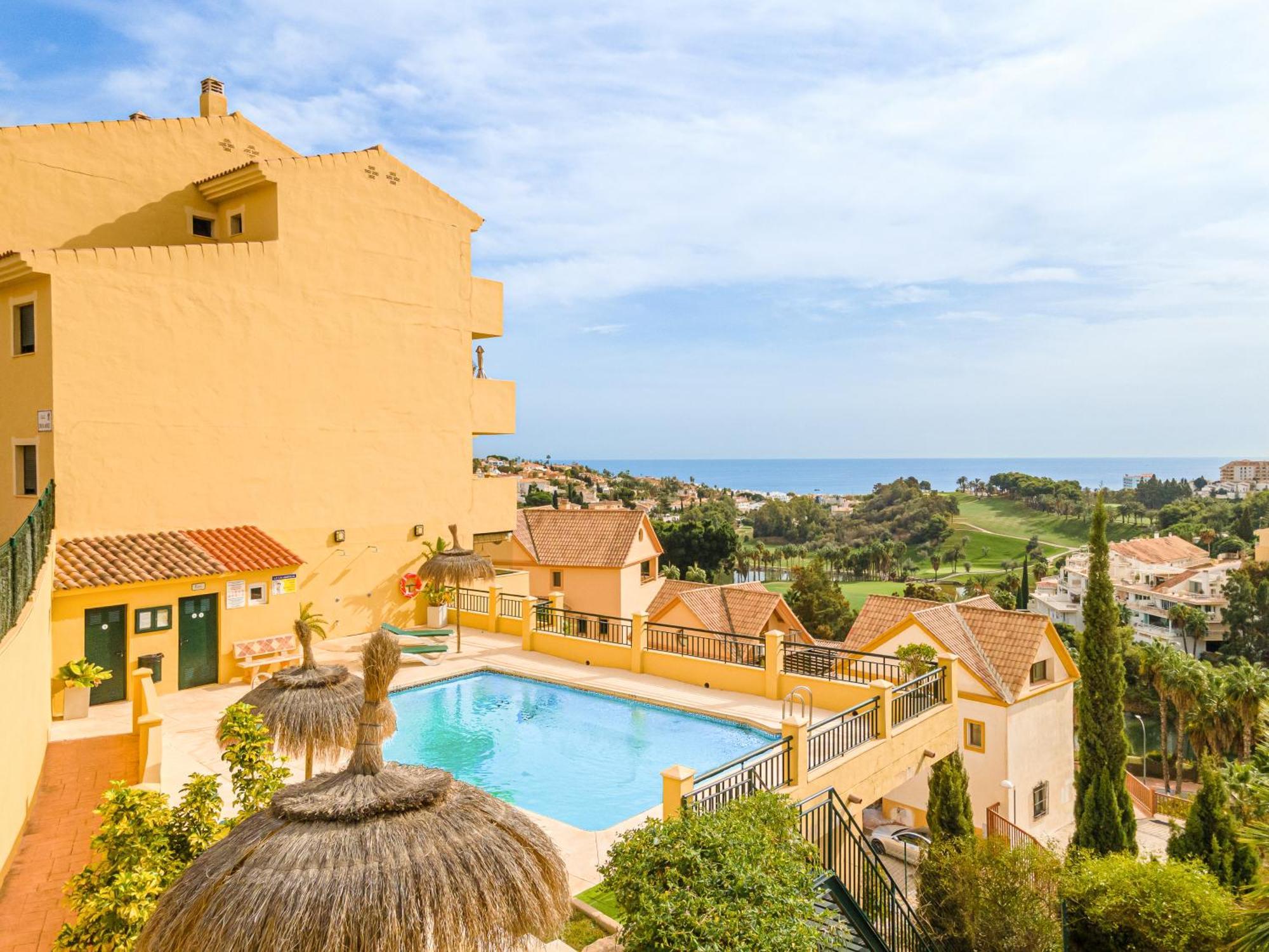 Fabulous Golf Front Apartment With Pool And Seaview Benalmádena Exterior foto